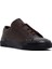 Erkek Kahverengi Bağcıklı Deri Sneaker 25WFD6211FT 6