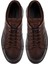 Erkek Kahverengi Bağcıklı Kalın Tabanlı Deri Casual Sneaker 25WFD676618 7