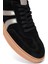 Kadın Siyah Bağcıklı Süet Deri Sneaker 25AFD370910 9