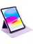 iPad 10. Nesil 11. Nesil A16 2022 - 2025 10.9" Uyumlu Kılıf Simplism 360 Dönen Yatay Dikey Standlı Kalemlikli Kılıf Arkası Şeffaf 6