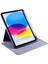 iPad 10. Nesil 11. Nesil A16 2022 - 2025 10.9" Uyumlu Kılıf Simplism 360 Dönen Yatay Dikey Standlı Kalemlikli Kılıf Arkası Şeffaf 5