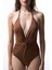 Kahverengi Trıcıa Monokini 4