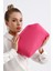 Kadın Pembe Clutch Portföy El Çantası 1
