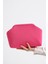 Kadın Pembe Clutch Portföy El Çantası 2