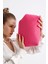 Kadın Pembe Clutch Portföy El Çantası 6