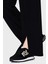Logolu Relaxed Fit Yırtmaçlı Geniş Paça Jogger Pantolon Bayan Pantolon XW001289 AF16111 UC001 4