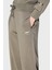 Logolu Relaxed Fit Yırtmaçlı Geniş Paça Jogger Pantolon Bayan Pantolon XW001289 AF16111 U6242 4