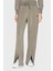Logolu Relaxed Fit Yırtmaçlı Geniş Paça Jogger Pantolon Bayan Pantolon XW001289 AF16111 U6242 1