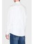 Streç Pamuklu Logo Işlemeli Regular Fit Kent Yaka Gömlek Erkek Gömlek XM001224 AF10192 U0009 3