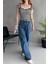 Kalp Yaka Sırtı Bağcık Detaylı Crop Bluz 5