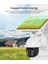 WS450 5mp Wifi Solar Ptz Güvenlik Kamerası 20W Güneş Enerjili Pır Sensör App Kontrollü Hd Kamera 4