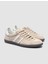 %100 Hakiki Deri Bej Bağcıklı Kadın Sneaker 7