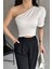 Tek Omuz Prenses Kol Crep Bluz 2