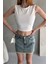 Sırtı Kemer Detaylı Kaşkorse Crop Bluz 3