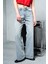 Kadın Mavi Yüksek Bel Baggy Pantolon Jeans 5