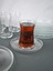 18 Parça Cam Çay Seti Takımı - Pasta Tabağı - Çay Bardağı ve Çay Tabağı Modern Kahvaltı Takımı Seti 2