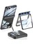 Galaxy Z Flip 7 Uyumlu Kılıf Şeffaf Arka Kapak Kick Standlı Kamera Korumalı Magnetik Menteşeli 1
