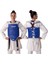 Kore Tarzı Antrenman Wt Onaylı Taekwondo Yarışma Yeleği.çift Taraflı Kadın-Erkek Yarışma Yeleği 9
