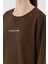 Kadın Kahverengi Sweatshirt 50313562-VR029 7