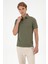 Erkek Koyu Haki Tişört Basic 50306015-VR111 1
