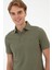 Erkek Koyu Haki Tişört Basic 50306015-VR111 2