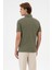 Erkek Koyu Haki Tişört Basic 50306015-VR111 5