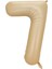 7 Rakamı Karamel Folyo Balon 34 Inch 86 cm 1