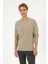 Erkek Açık Haki Sweatshirt 50313752-VR183 1