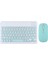 Samsung,xiaom,huawei ve Apple Tabletleri Ile Uyumlu Bluetooth Özellikli Klavye Mouse Set 1