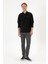 Erkek Siyah Sweatshirt 50313754-VR046 4