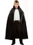 Siyah Renk Yakalı Halloween Pelerini 90 cm 3