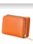 Çıt Çıtlı Bozuk Para Bölmeli Turuncu Cüzdan 2