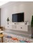TDA1501B- Zuzu Duvara Montaj Tv Stand 150CM Beyaz 2