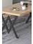 Ege 4 Kişilik Mutfak Masa Takımı -Krem Kumaş 70X110 W Mutfak Masası Ege Sandalye Krem Kumaş 3