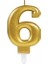 6 Rakam Mum Gold Renk 1