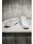 Rahat Tabanlı Hafif Esnek Ortopedik Bağcıklı Unisex Günlük Sneaker Spor Ayakkabı - Beyaz 5