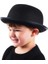 Bfs Charlie Chaplin Stil Çocuk Şapkası – Siyah Melon Parti Şapkası 3