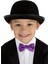 Bfs Charlie Chaplin Stil Çocuk Şapkası – Siyah Melon Parti Şapkası 4
