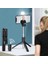 Bfs Kendiliğinden LED Işıklı Kumandalı Uzayabilen Selfie Çubuğu,masa Üstü Tripod 3