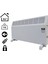 Konvektör Isıtıcı 500W Uzaktan Kumandalı Dijital HBK500D 1