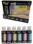 Rich Mastermix Akrilik Boya 6 Renk 60 ml 1 Paket Pastel Renkler Akrilik Boya 6 Lı Profesyonel Tuval Canvas 1