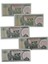 7. Emisyon 10 Lira Çil-Ça (A-B-C-D-E Harf Takımı) 2