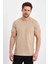 Erkek Compact Penye Sıfır Yaka T-Shirt 3