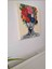 Içimdeki Çiçek Tablo - El Yapımı Yağlı Boya Akrilik Boya, 40X40 , Duvar Sanatı, Dekoratif Tablo 3