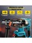 Şarjlı 88VF Max 5AH Kömürsüz Professional Kırıcı Delici Matkap EEA150 4
