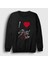 Unisex Siyah I Love Stray Kids Sweatshirt 1