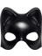 Siyah Deri Görünümlü Kedi Maskesi – Cosplay Maskeli Balo 2