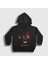 Unisex Çocuk Siyah Poster Iron Giant Kapüşonlu Sweatshirt 1
