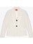 Çift Düğmeli Blazer Ceket Ekru 1