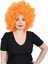 Animasyon Parti ve Palyaço Peruğu - Turuncu 1
